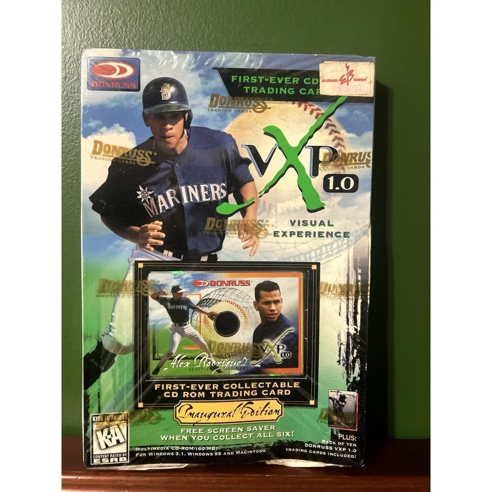 Donruss VXP 1.0 Inaugural Edition CD-ROM Trading Cards - Collector's Set
